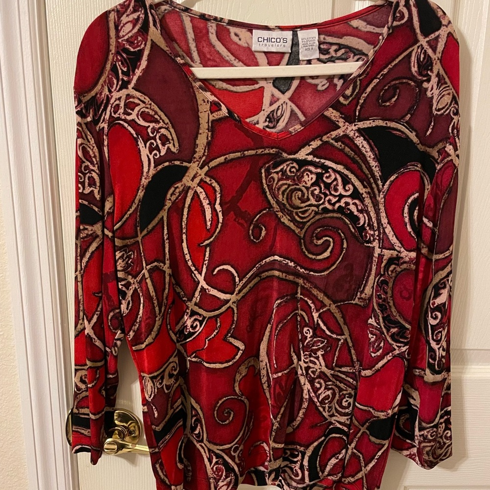 Chicos Travelers size 2 ( large)
